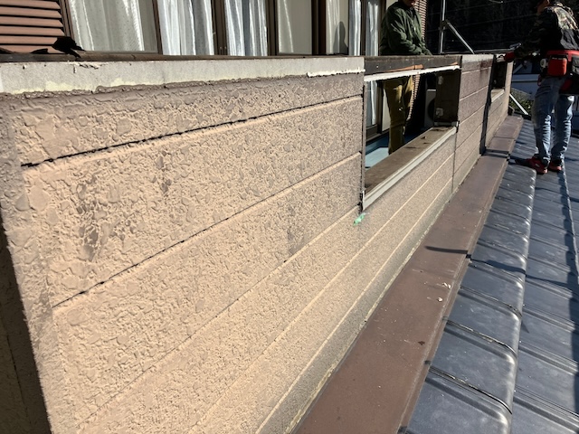 施工前・ベランダ